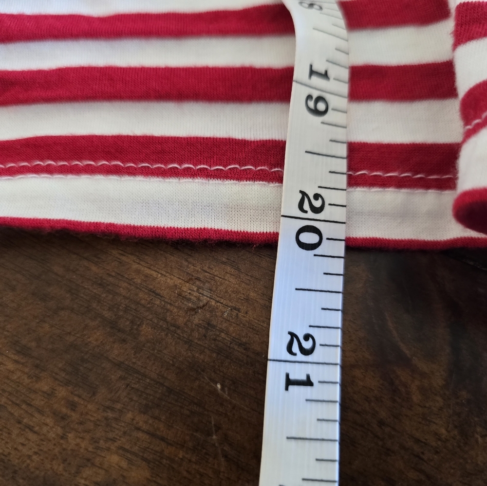 Red Striped Sequin Top - Picture 11 of 11